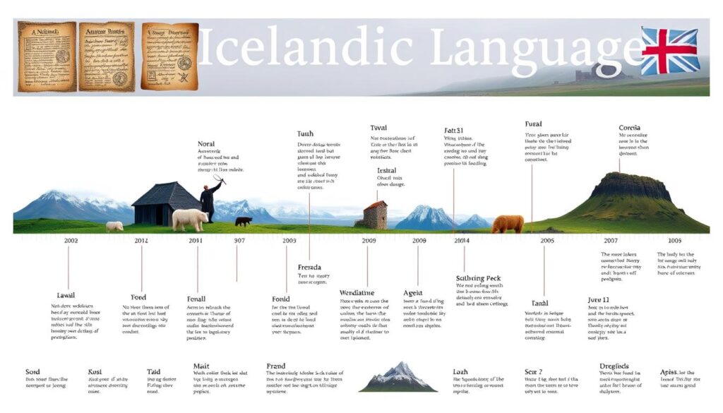 Історія ісландської мови