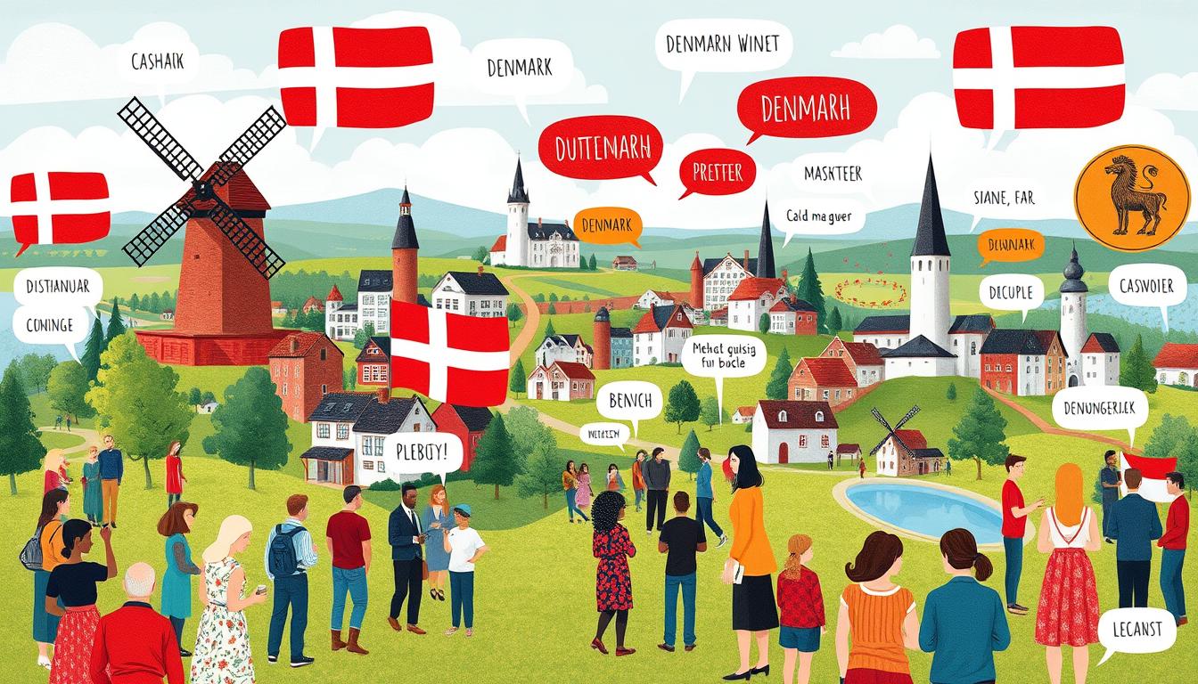 На якій мові говорять в Данії