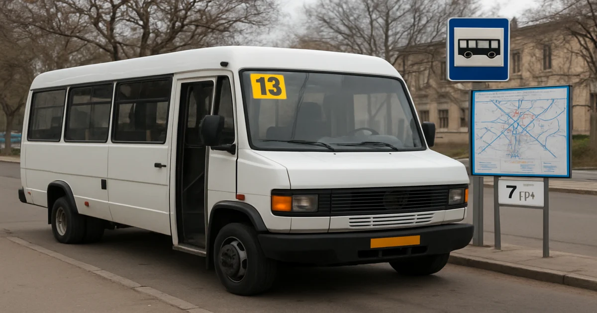 Маршрутка №13 в Николаеве: Расписание, схема, стоимость