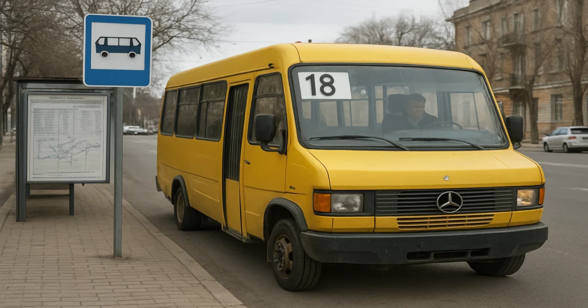 Маршрутка №18 в Николаеве: Расписание, схема, стоимость